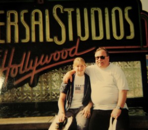 Carrie and Dad in Cali